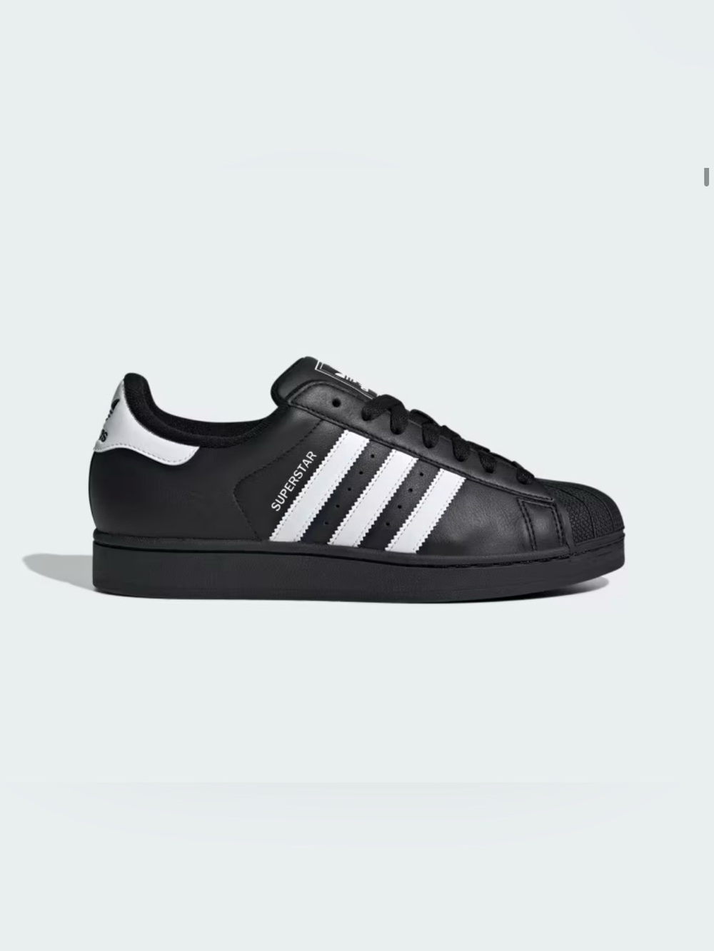 adidas Superstar Men's Shoes in Black and White